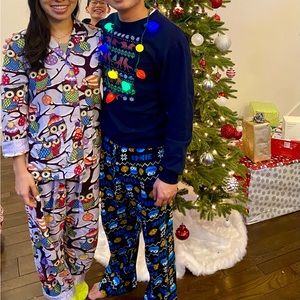 Two piece pajama set size small!